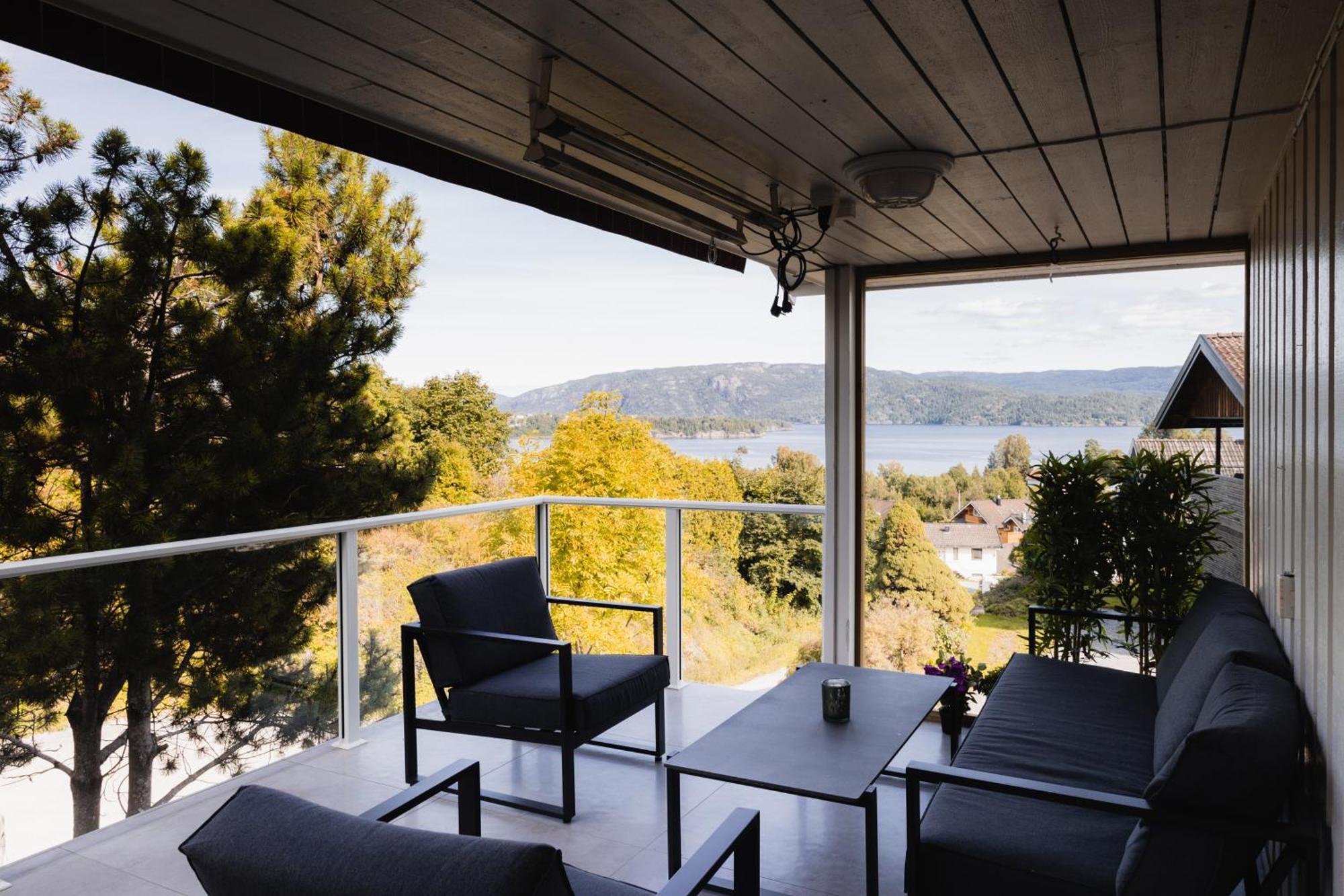 Leilighet Med Flott Uteplass Ulefoss Εξωτερικό φωτογραφία