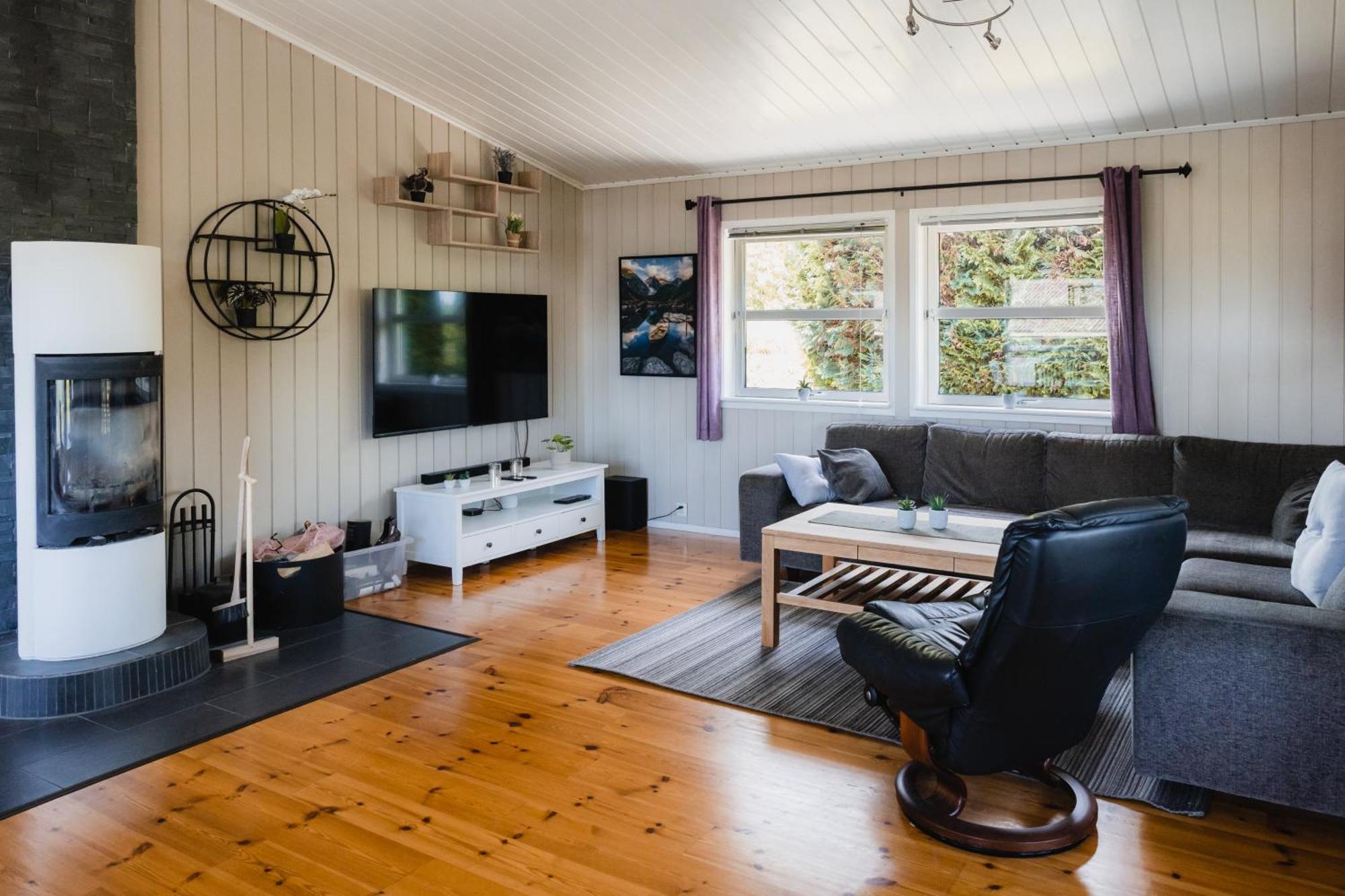 Leilighet Med Flott Uteplass Ulefoss Εξωτερικό φωτογραφία